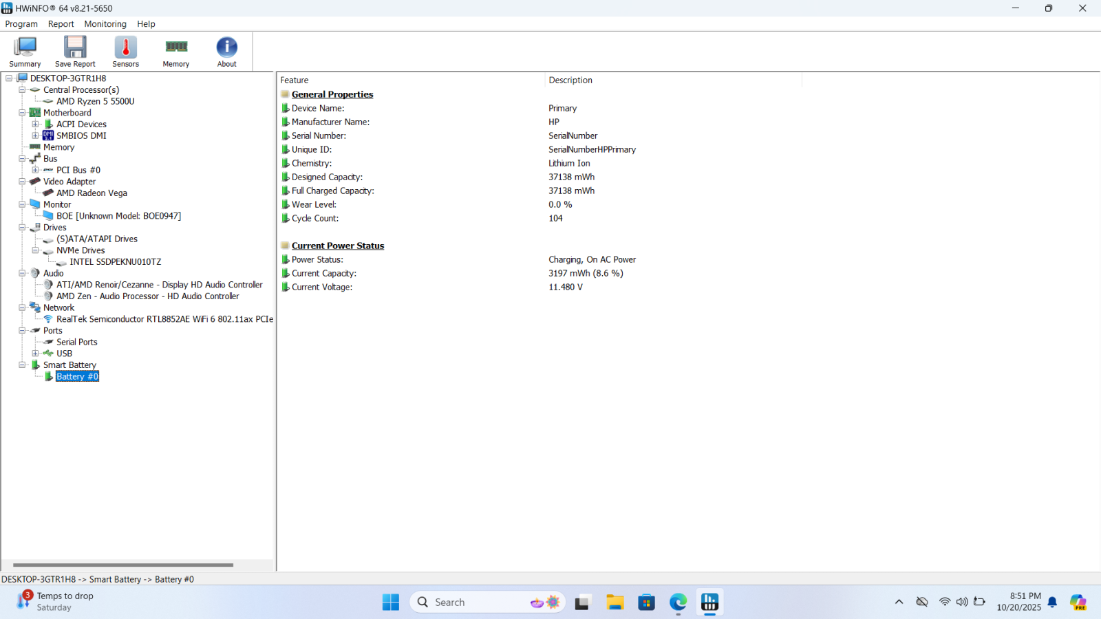 HP Pavilion 15z-eh100 Laptop, 15.6" FHD, Ryzen 5 5500U, 16GB, 1TB SSD - Photo 16